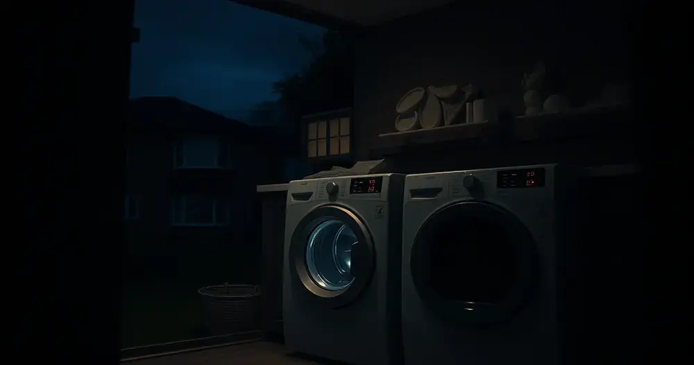 Por que nao deixar lava-roupa ou lava-loucas ligadas de noite